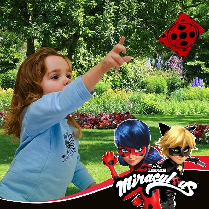 Cornhole Spiel-Set Miraculous mit 2 Boards und 8 Säckchen, Cornhole Battle Miraculous
