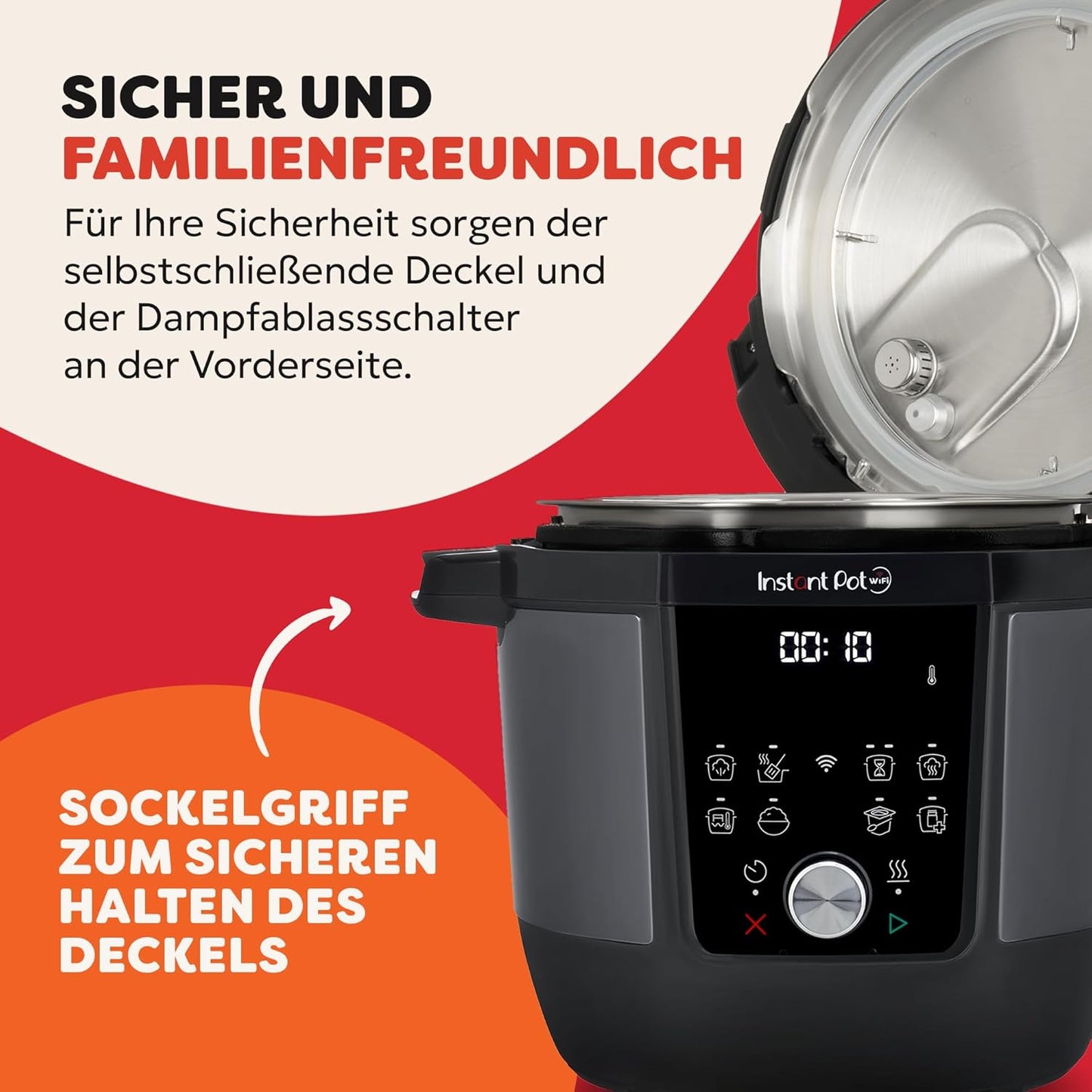 Plus 9-in-1-Multikocher, Plus WiFi / 5.7L