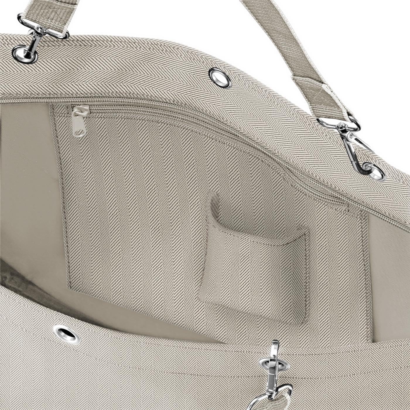 Shopper XL Herringbone Sand, Herringbone Sand