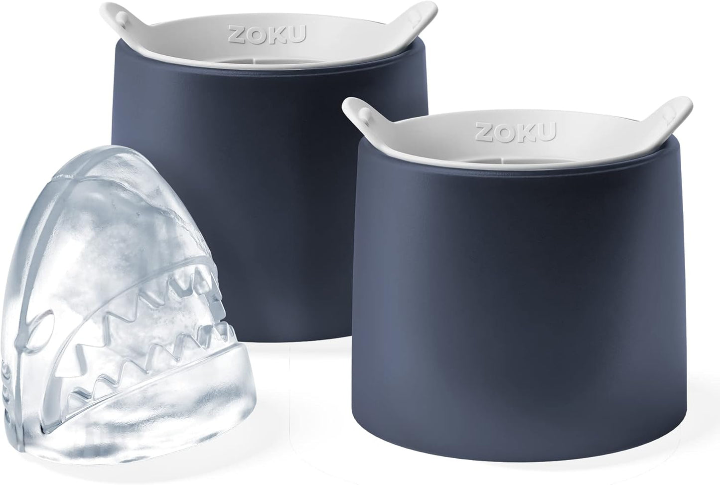 2er-Set Haifisch-Eisformen