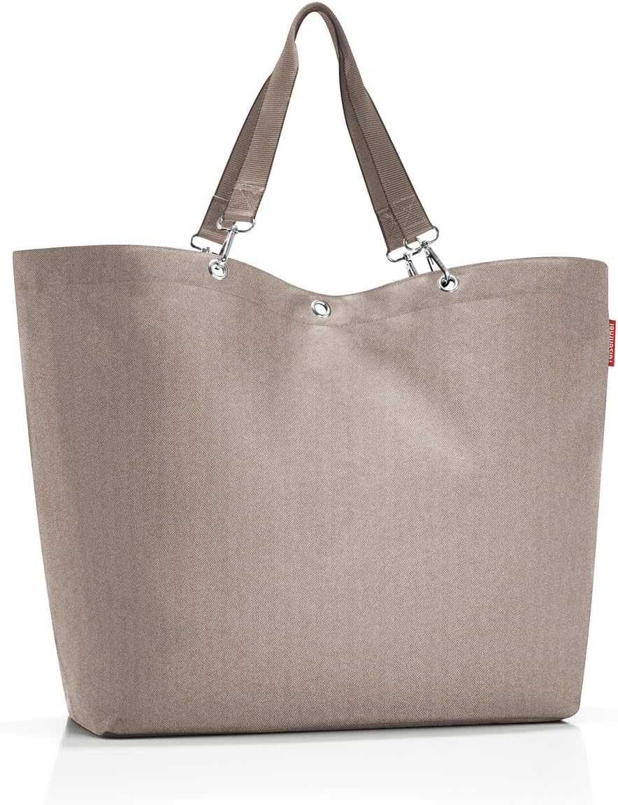 Shopper XL Herringbone Mokka, Herringbone Mokka