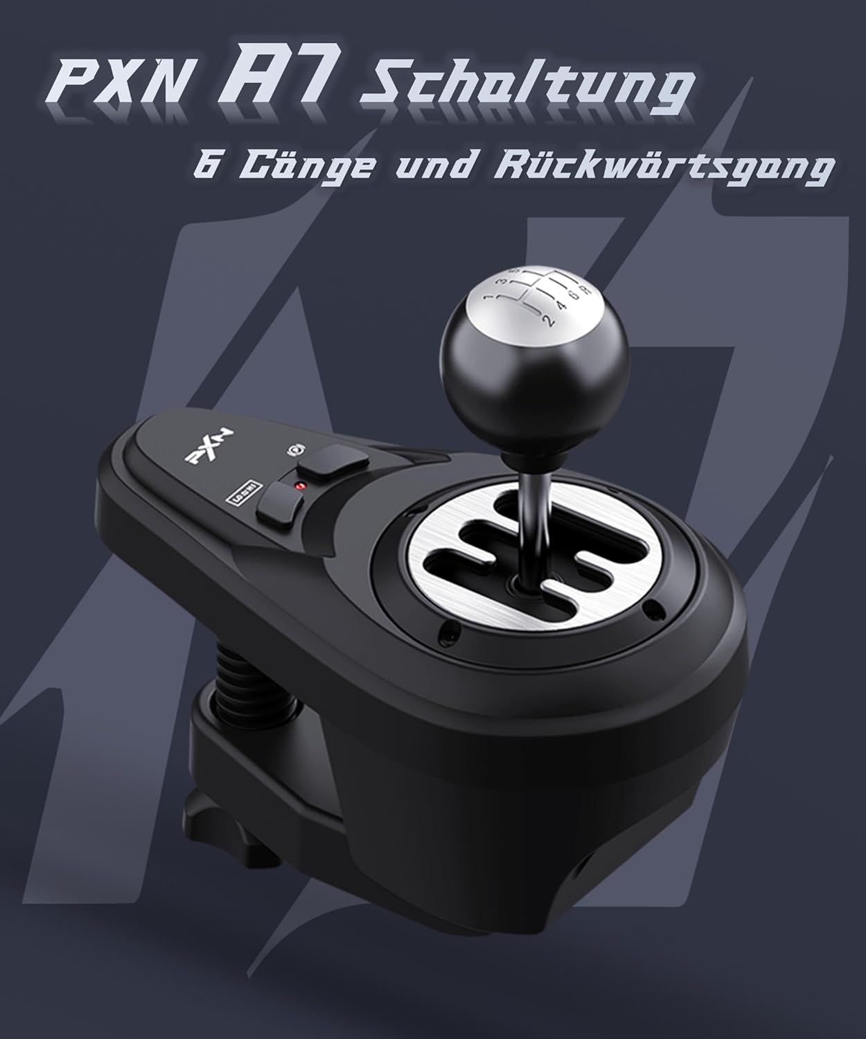 A7 Schalthebel mit 6+R Gängen