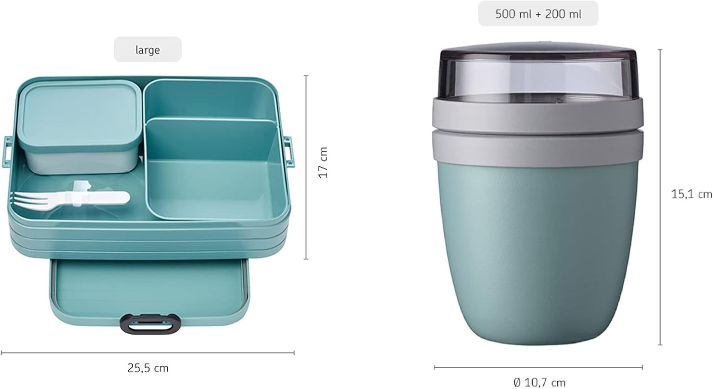 Lunch To Go Set, Lunch to go Set Keine Personalisierung Cool Grey