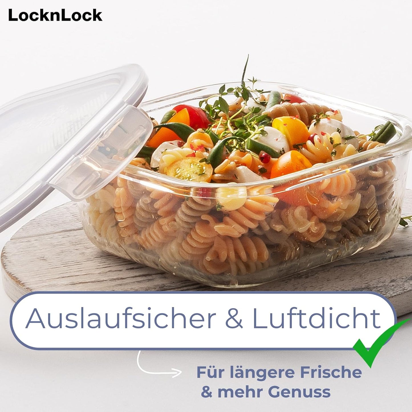Ofenfeste Frischhaltedose, 3,6 L Rechteckig