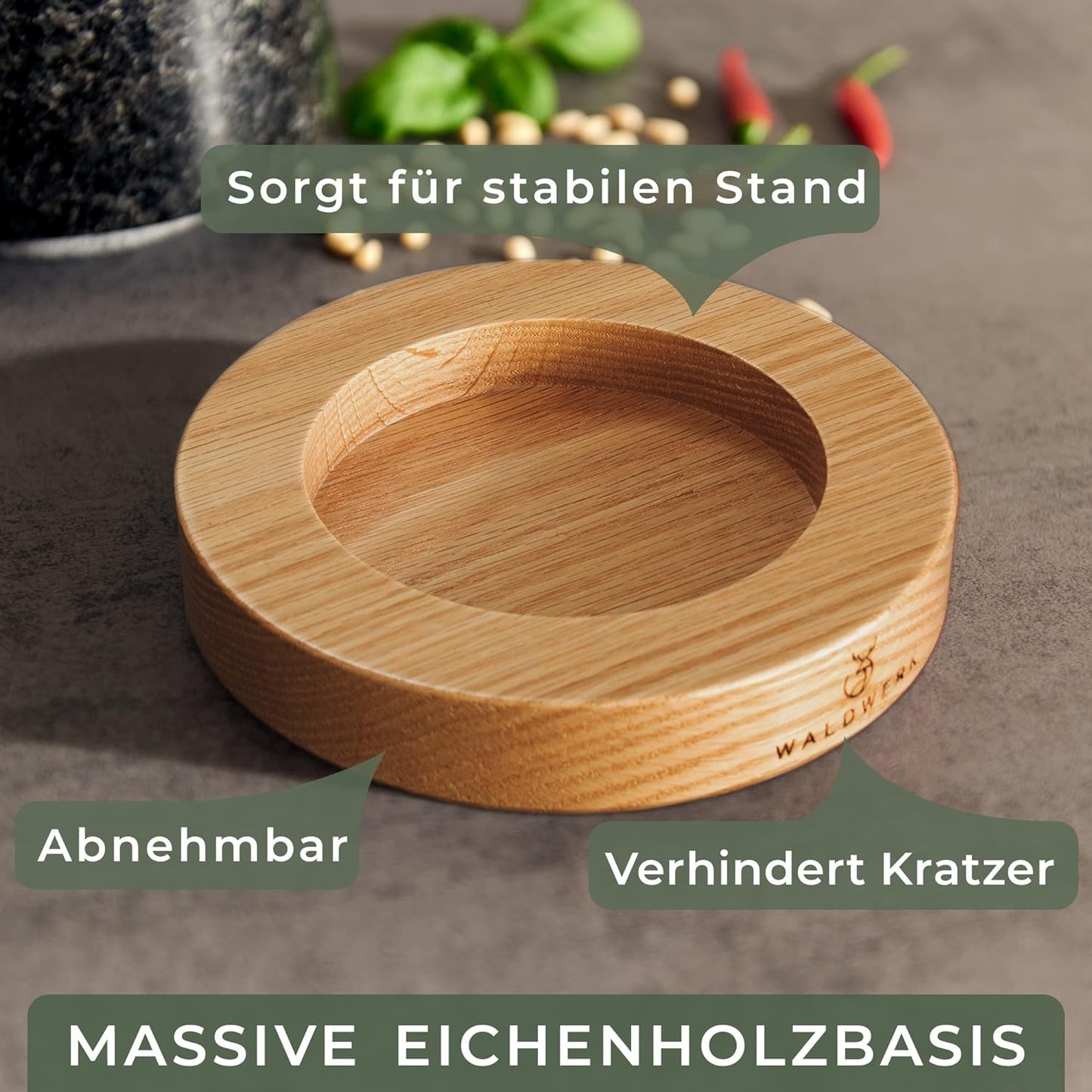 Mörser mit Stössel, 14cm