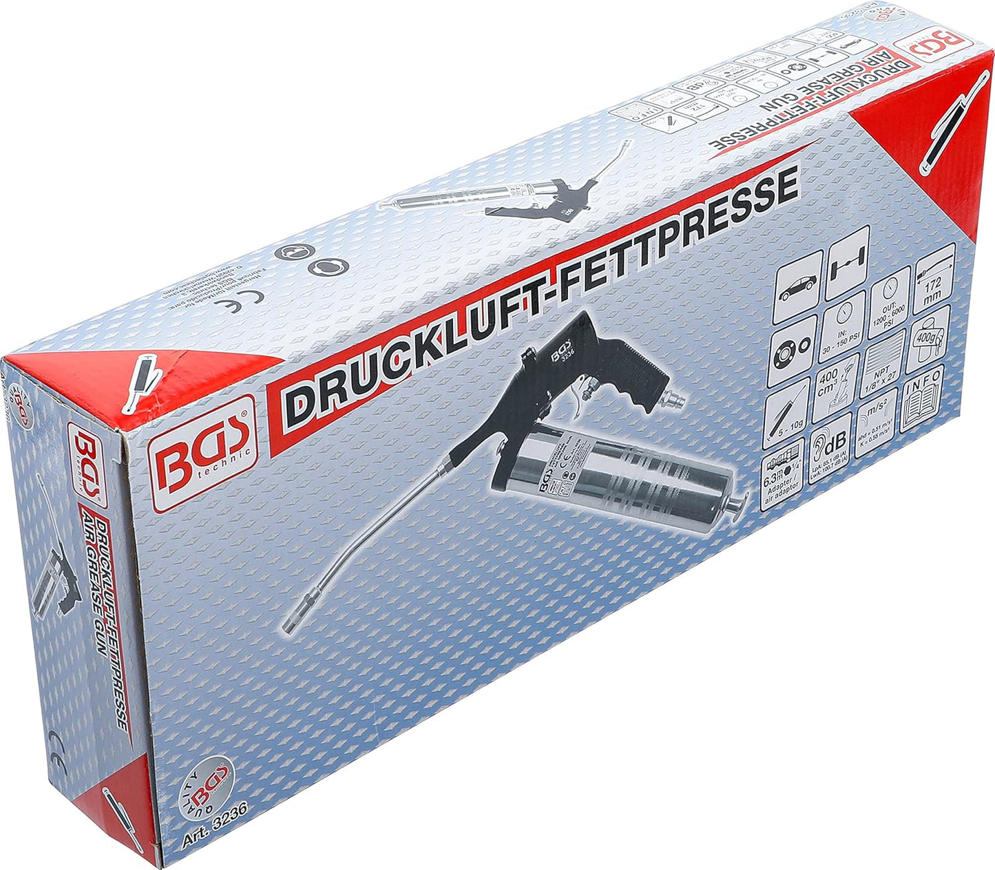 3236 Druckluft-Fettpresse, Druckluft-Fettpresse