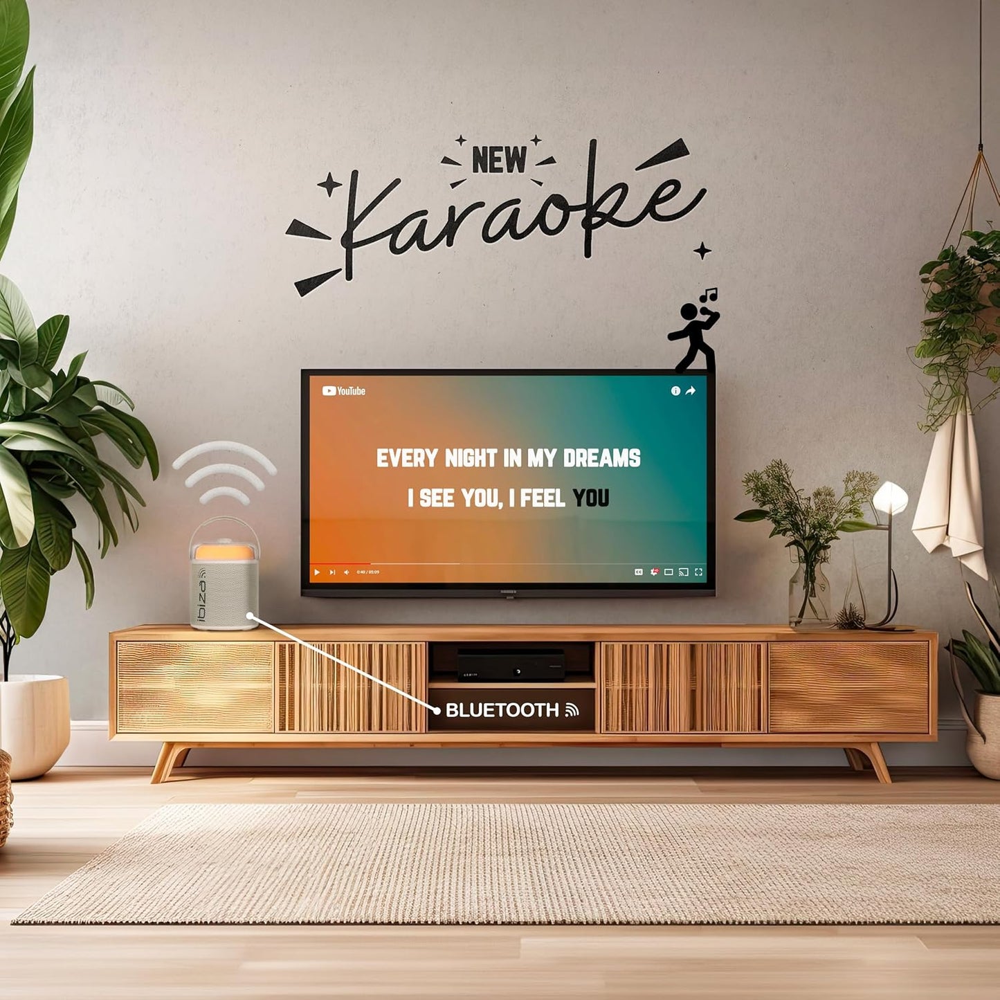 Karaoke-Lautsprecher, Weiss