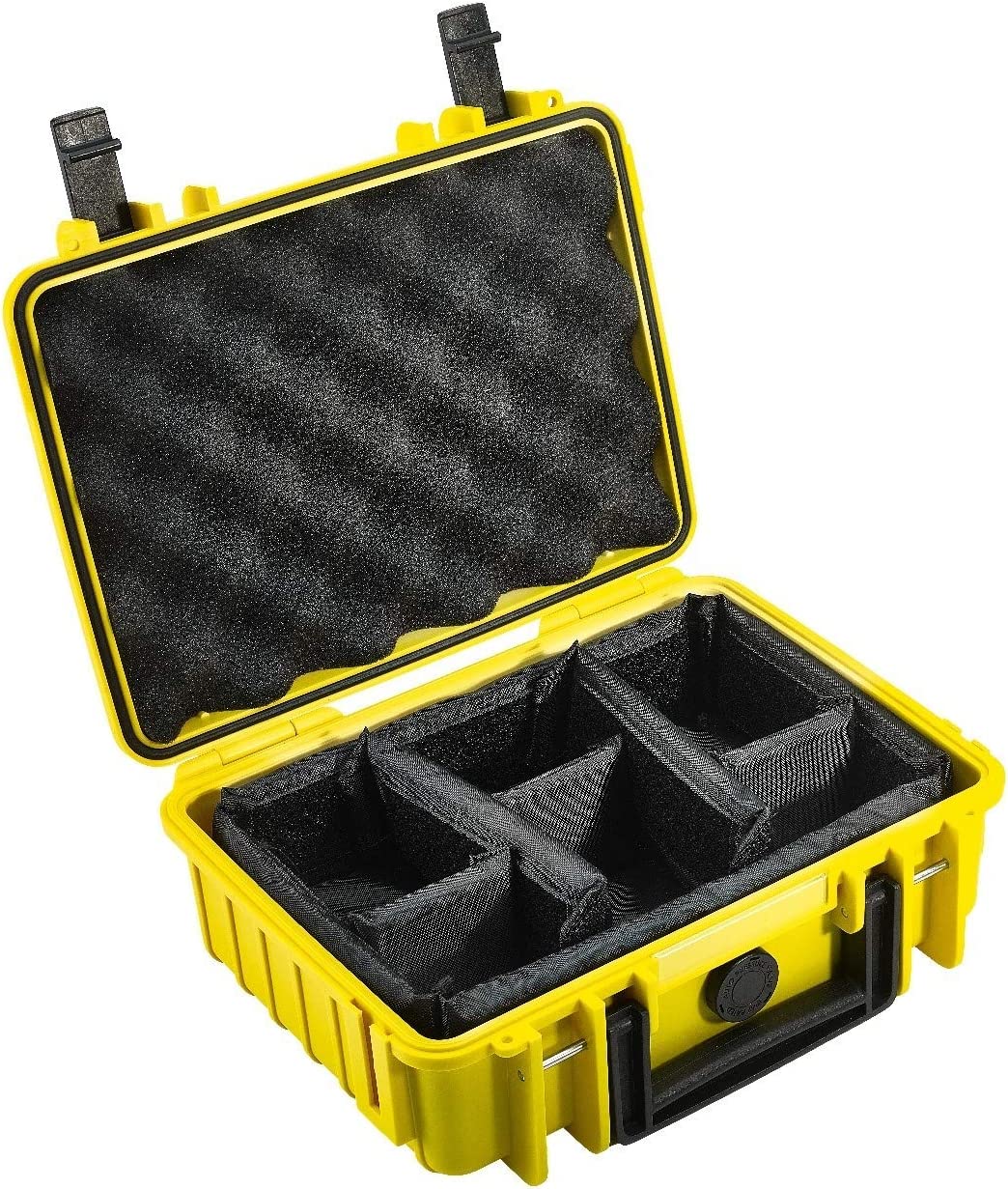 outdoor.case Typ 1000 RPD, Koffer, Gelb Typ 1000 - Innenmass 25x17x9cm