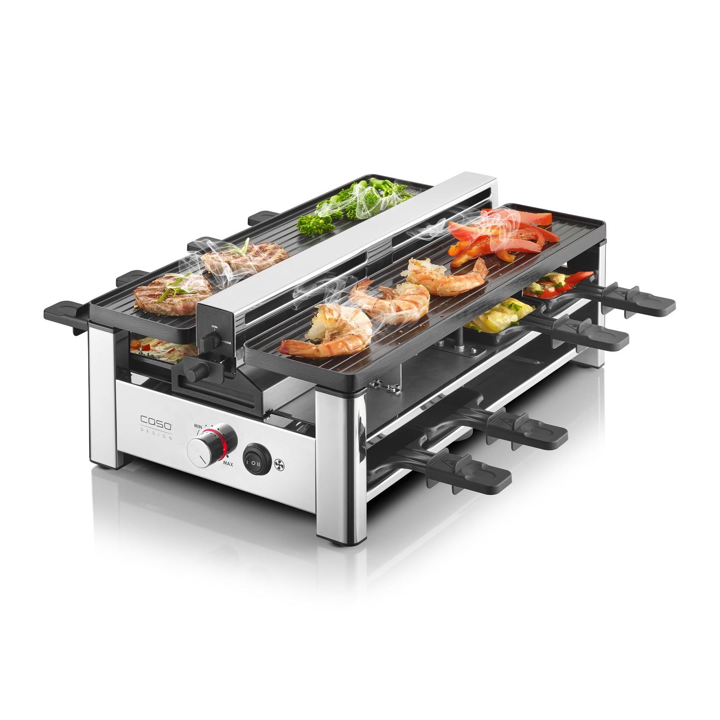 AirClean Raclettegrill mit Dunstabzug