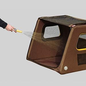 Aufblasbare Hundetransportbox, L 86 x B 80 x H 63 cm