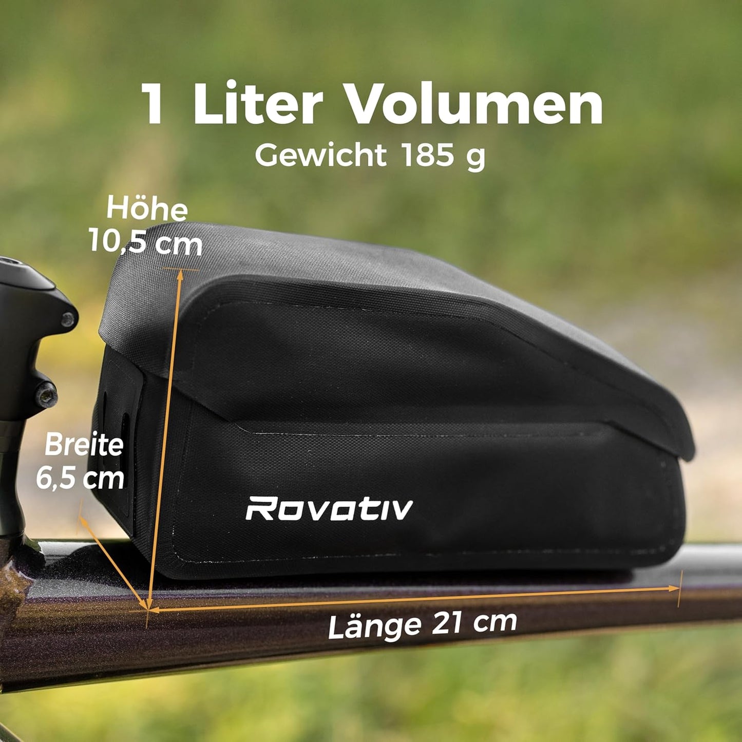 Wasserdichte Oberrohrtasche