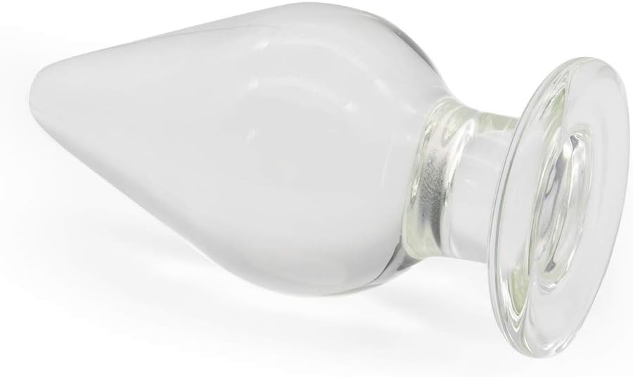 Glas-Analplug, 7.5 X 16 cm