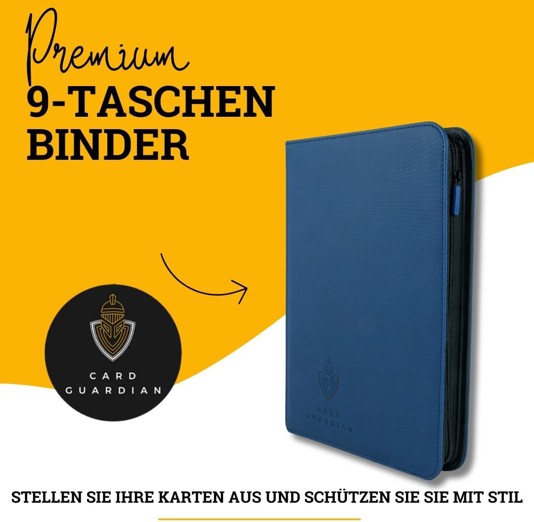 Sammelkarten-Album für 360 Karten, Blau