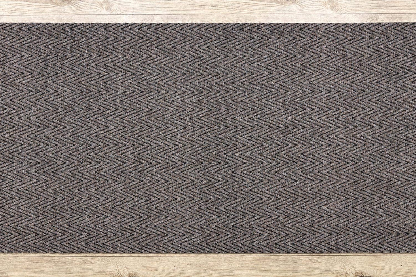 Rutschfeste Fussmatte, 100 x 440 cm Magnus Beige