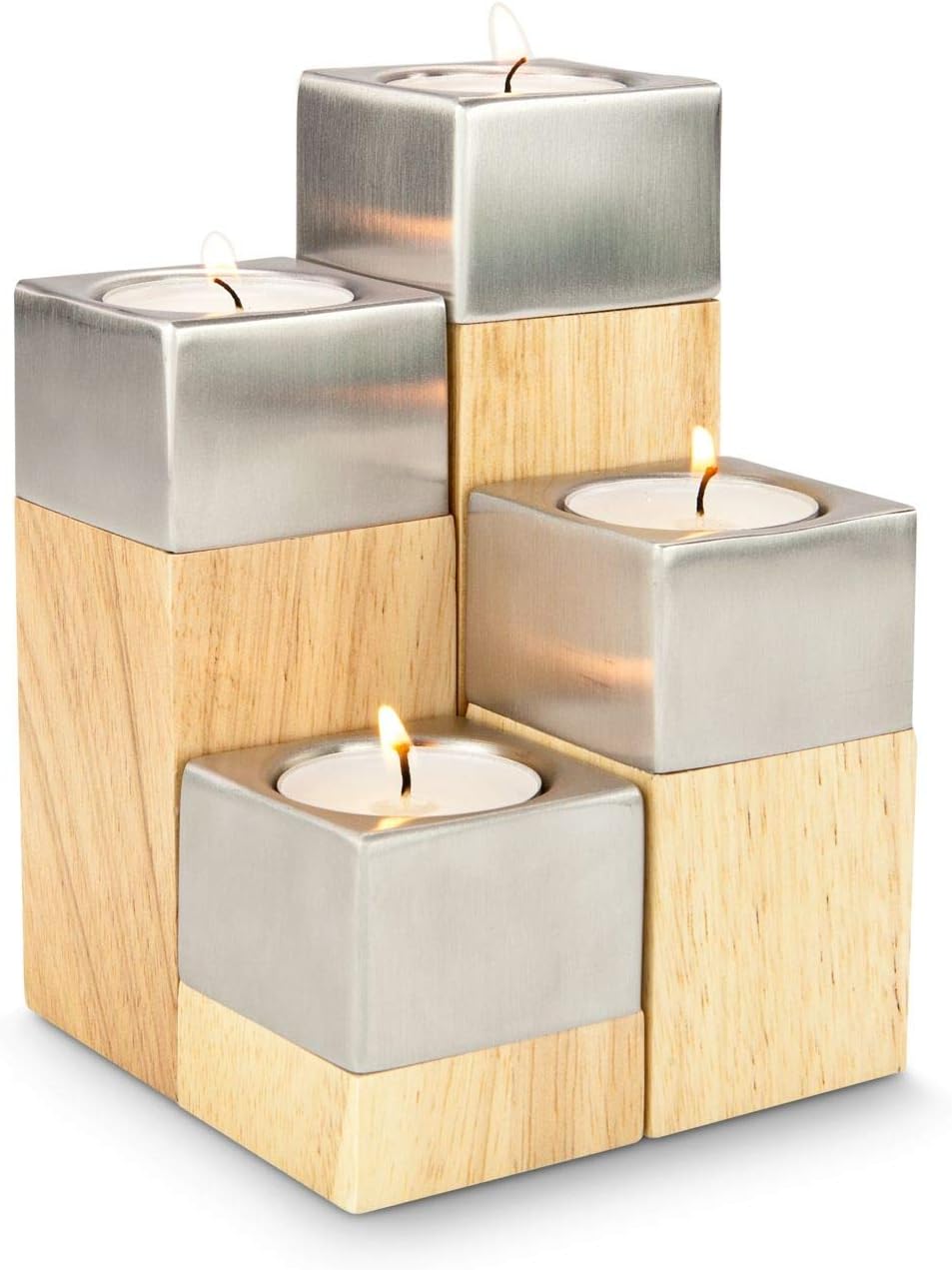 4er-Set Teelichthalter