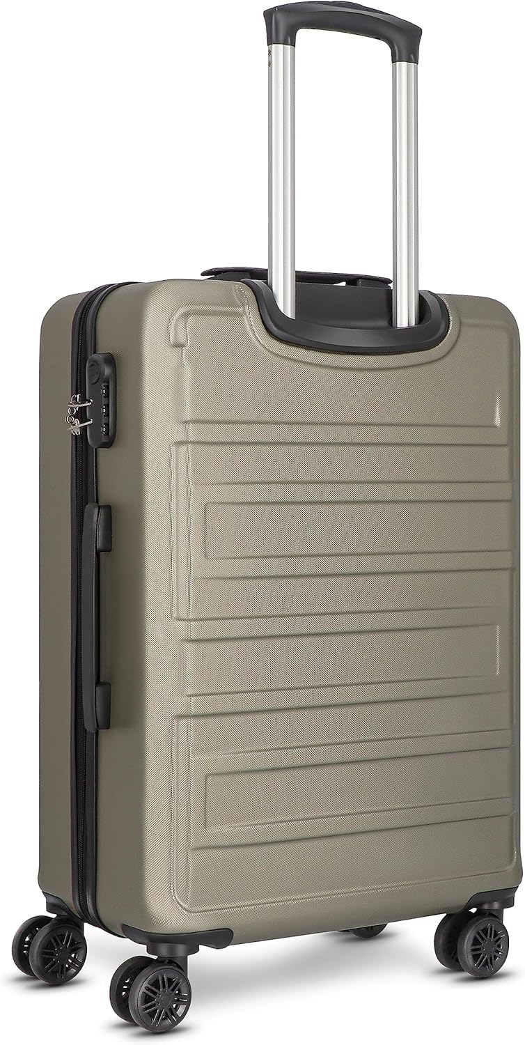New York 2.0 4 Rollen Kofferset 3-teilig, Champagner-metallic / Kofferset (3-teilig)
