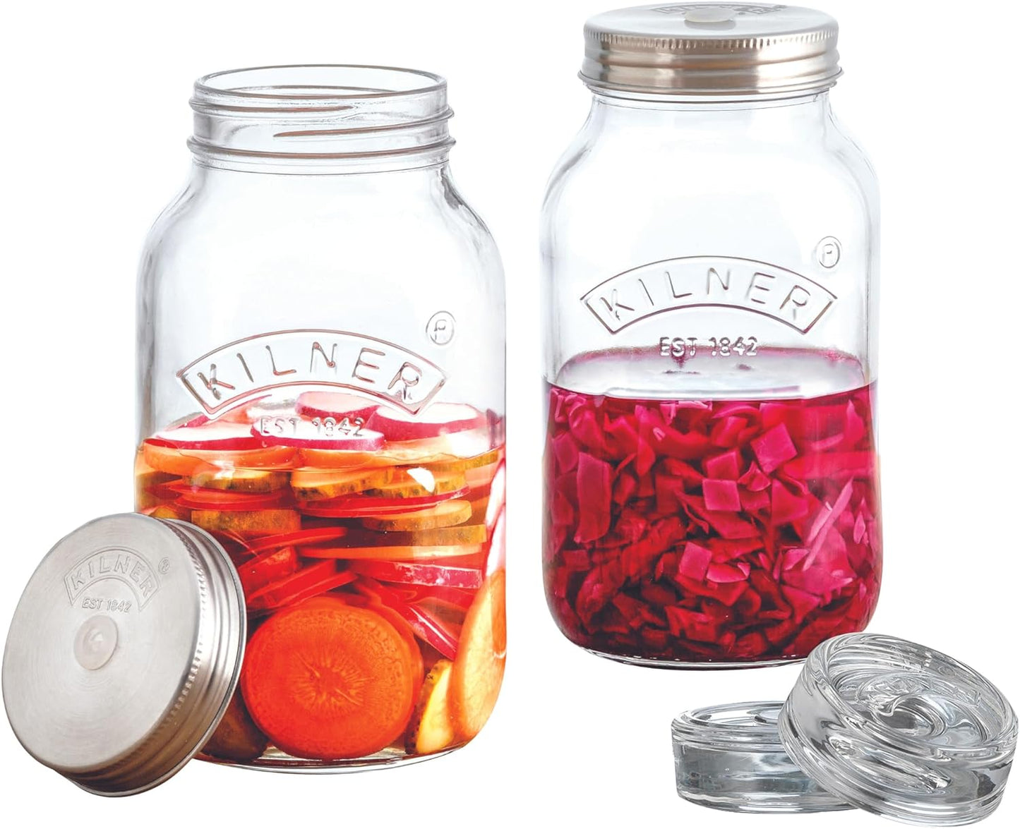 Fermentier-Starter-Set, 2x 1 Liter