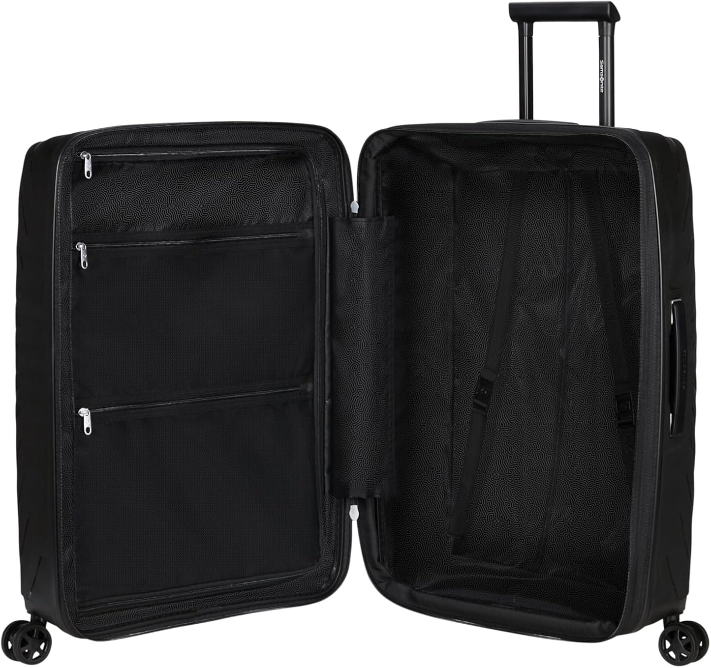 Neo Flux Spinner-Koffer, Neo Flux Spinner M (68 cm - 96 L) Schwarz