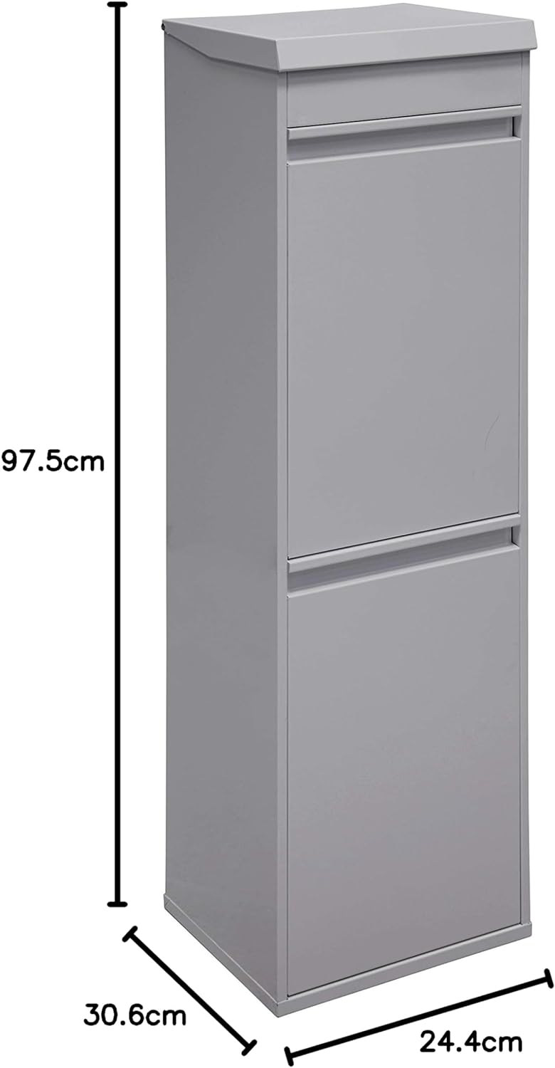 CR222-B Mülltrennsystem, Hellgrau