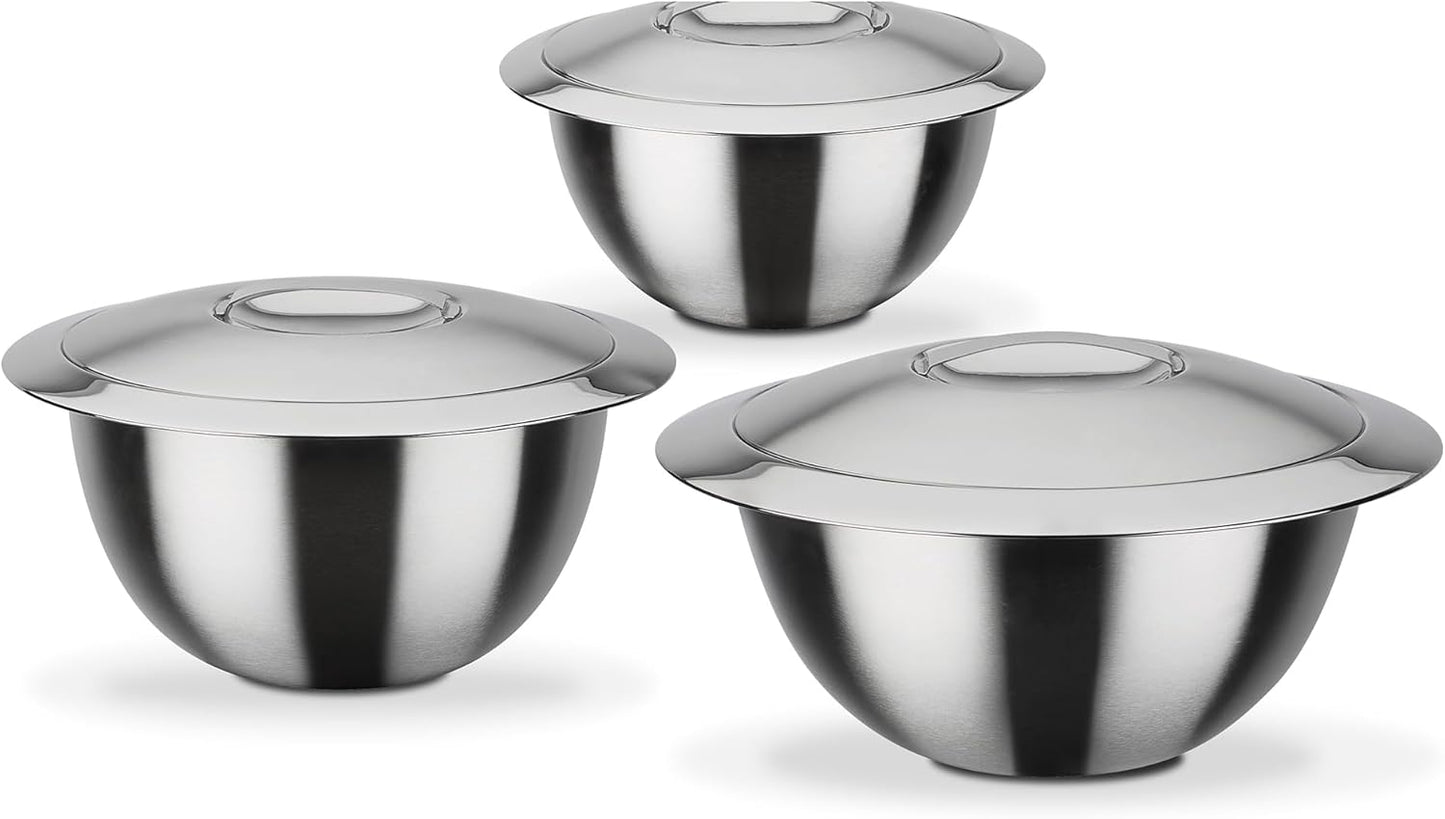 Thermoschüsseln mit Deckel 3 teiliges Set, 3-Set