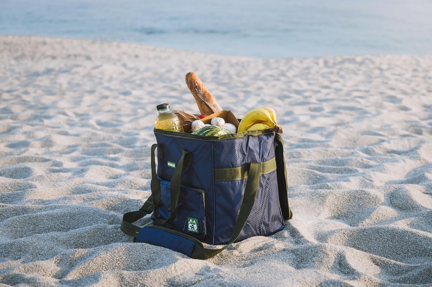 Kühltasche (30 l) für Camping, 30 l Blau - blau