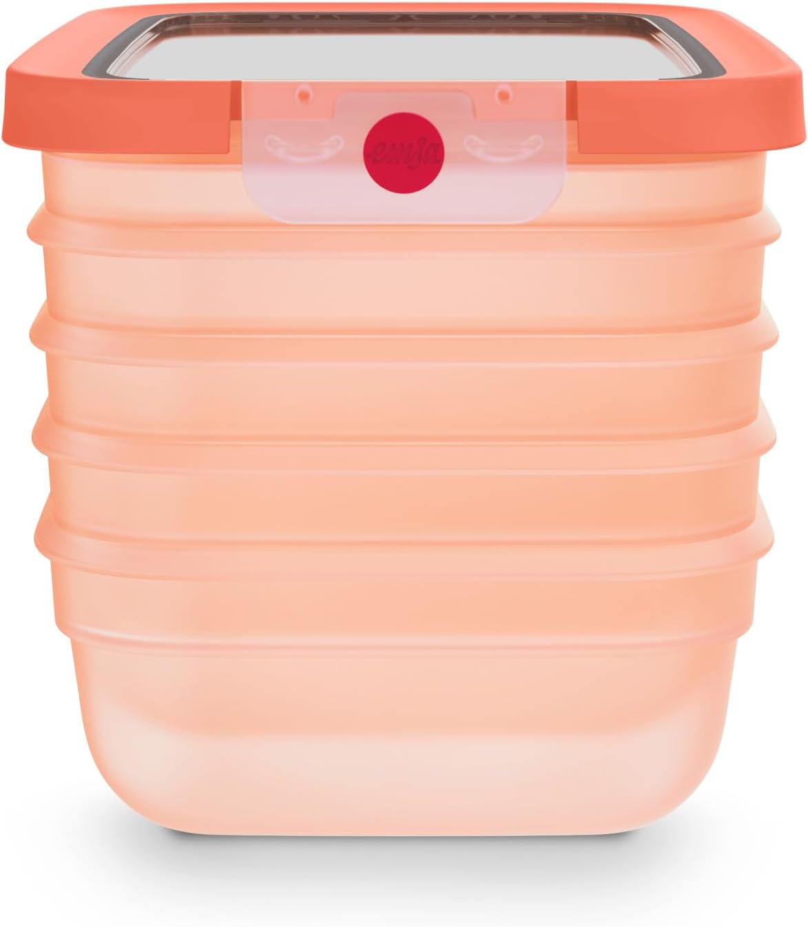 oneClick Frischhaltedosen, Set 5 (1,2L) Orange