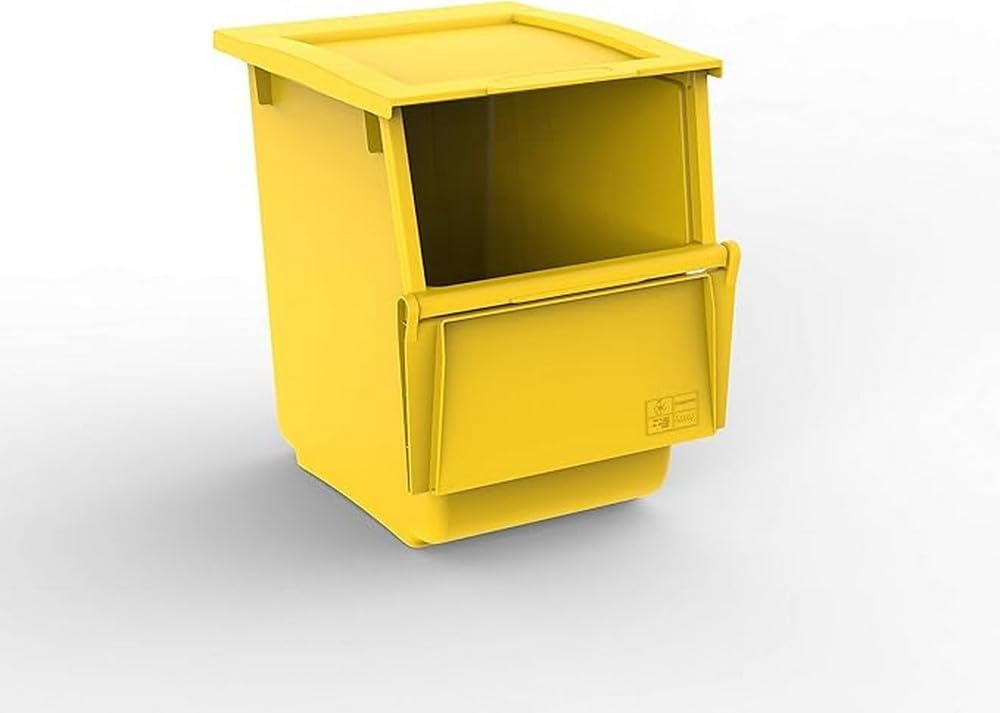 2er-Set Abfalltrennsystem Ecobin, Behälter Blau
