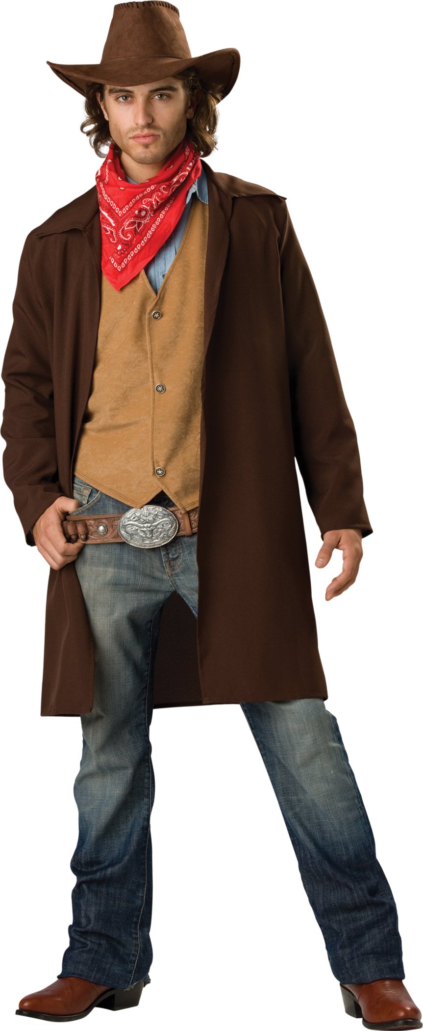 Staubmantel, XL Braun