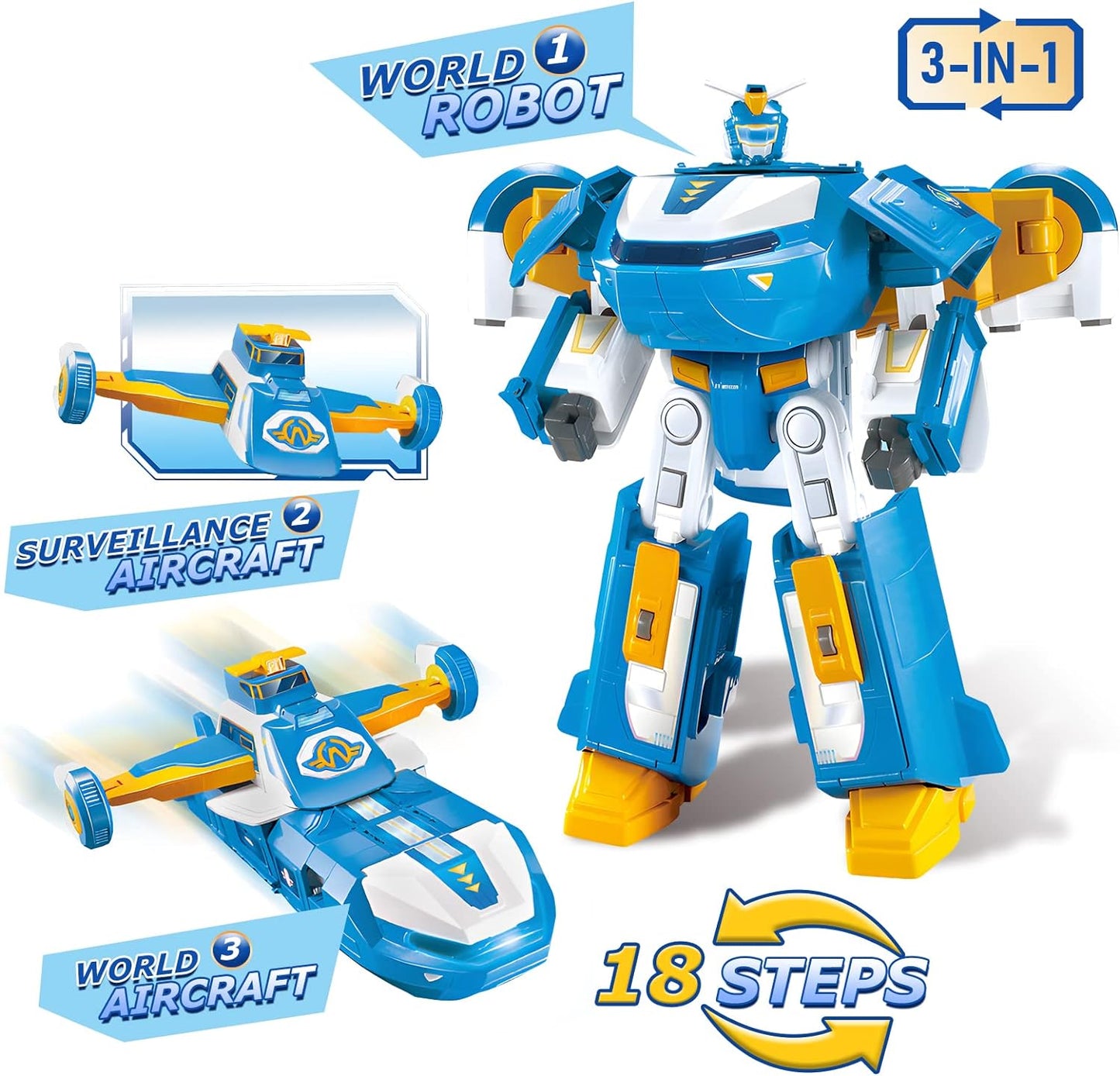 3-in-1 Transformer-Spielzeug