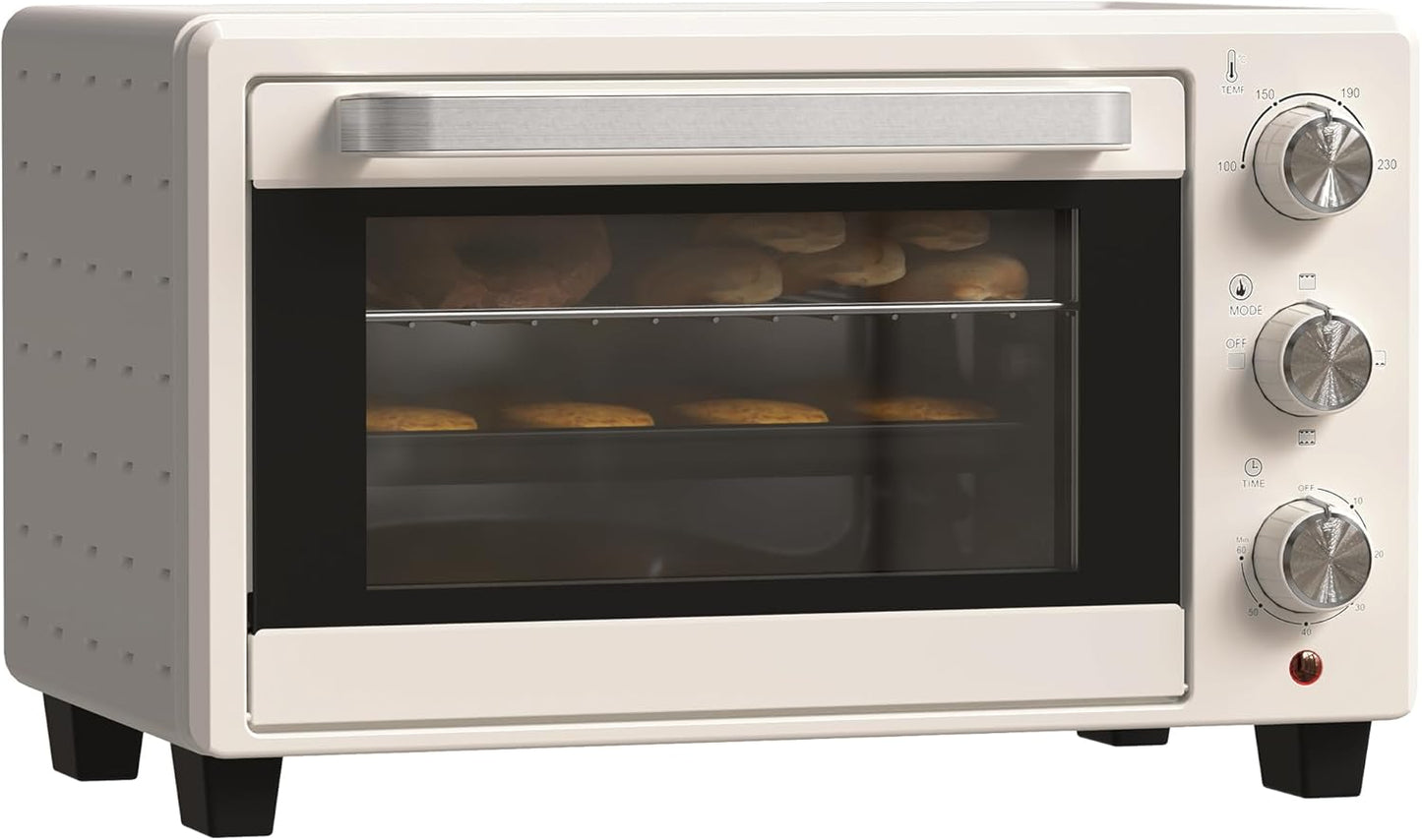 Minibackofen, Cremeweiss