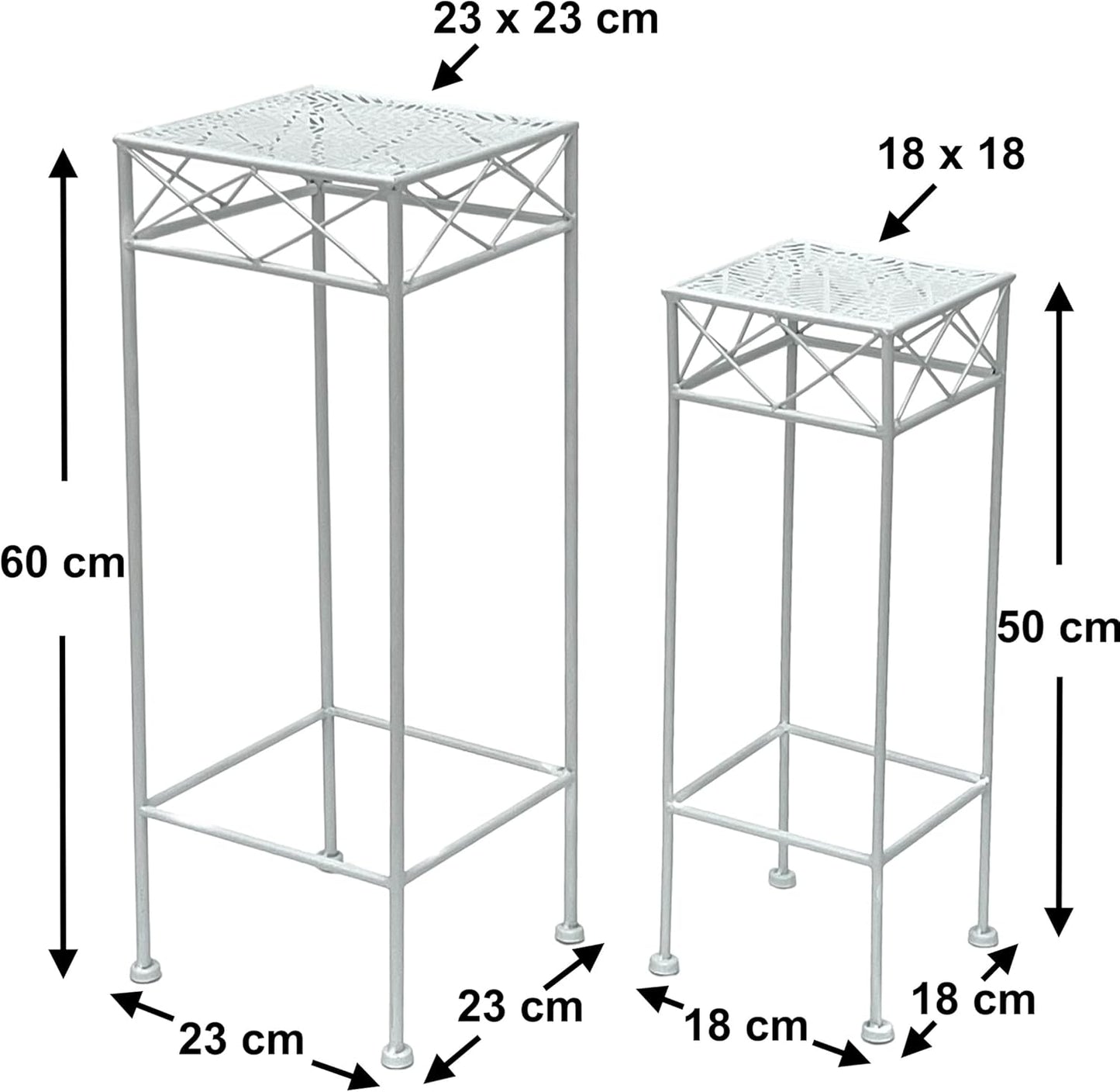 2-teiliges Blumenhocker-Set Modern 96314