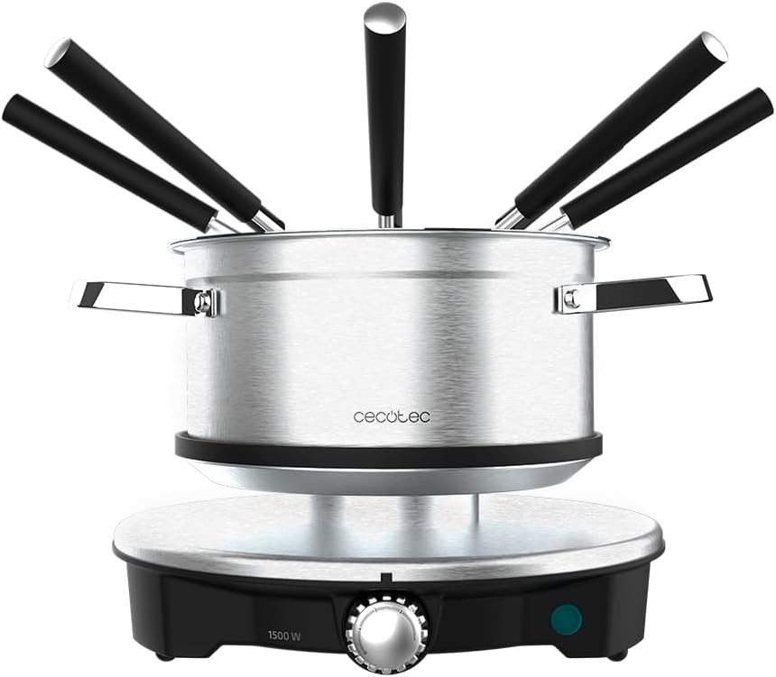 Elektrisches Fondue-Set für 8 Personen, 1,7L, 1500W, 1500W | 8 Personas