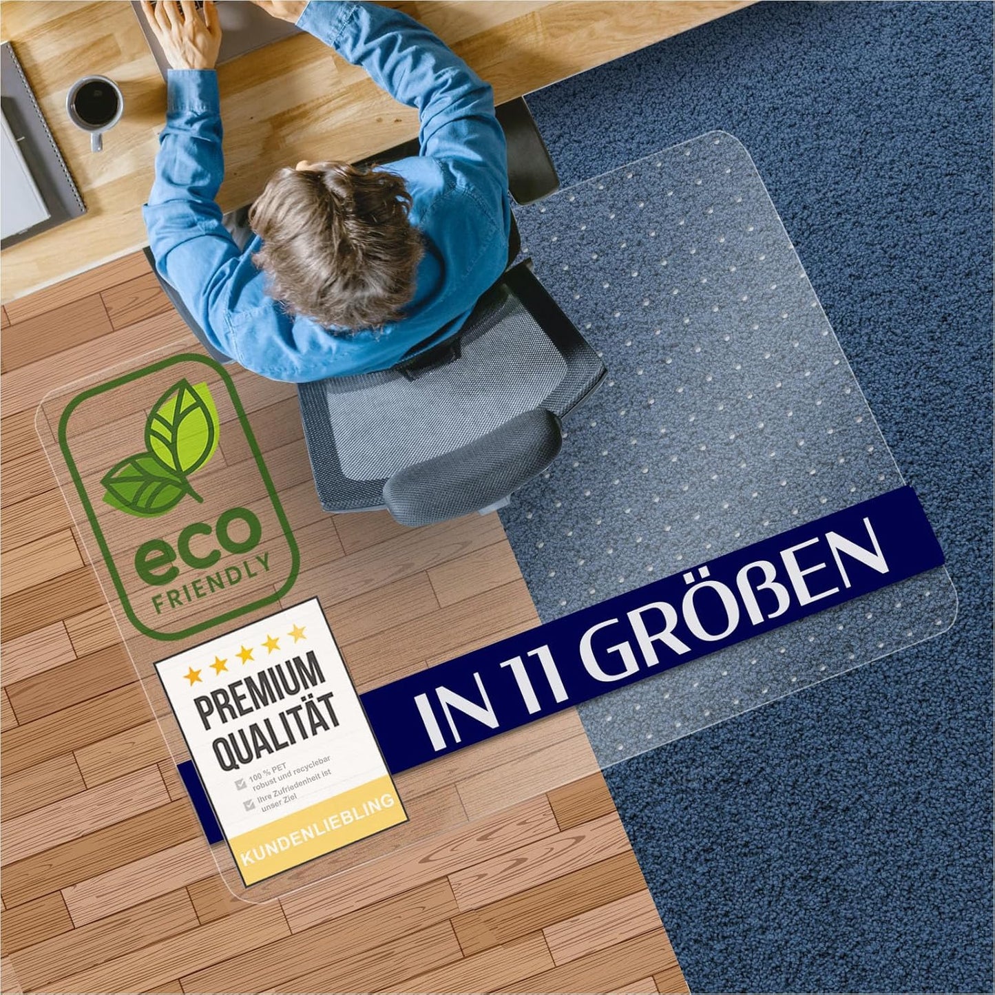 Hartböden Bodenschutzmatte, 120 x 180 cm Hartboden