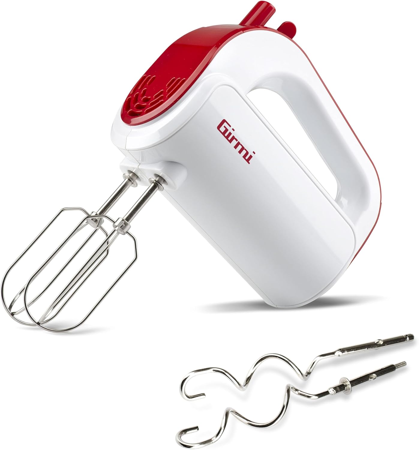 SB02 Handmixer mit Turbo-Funktion, Weiss -rot
