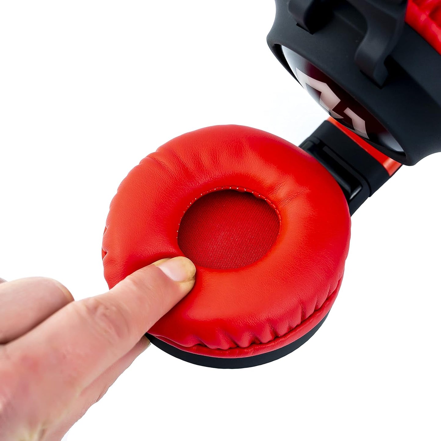 Kinderkopfhörer Bluetooth, Rot