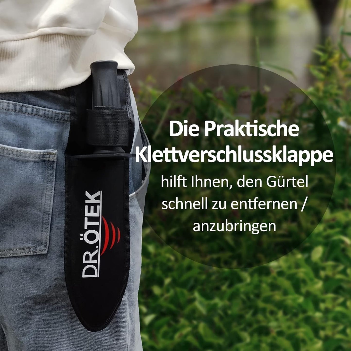 Doppelt gezahnte Digger-Schaufel mit Messskala