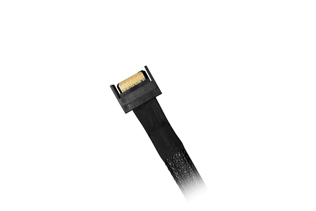 Datenkabel MCIO 4i SFF-TA-1016, 1x MCIO 4i zu 1x MCIO 4i