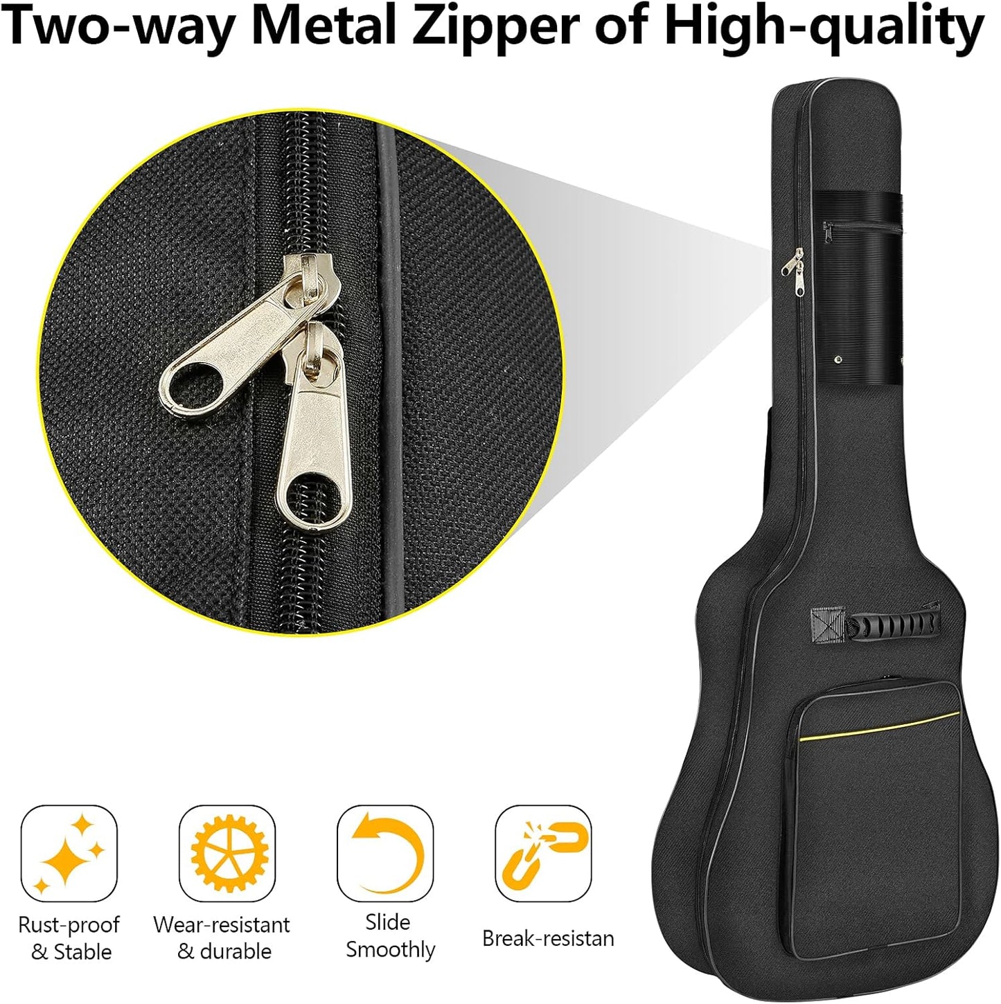 Gitarrentasche für Akustikgitarre 40-41 Zoll, A2