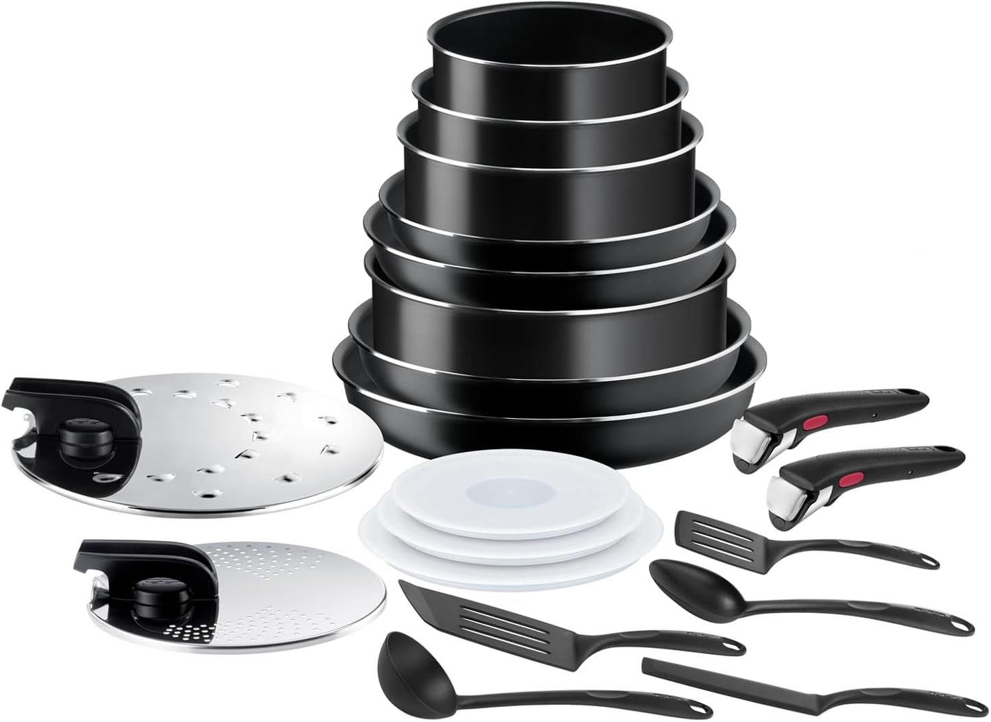 20-teiliges Kochgeschirr-Set mit Antihaftbeschichtung L15994, 20-tlg. Kochgeschirr-Set
