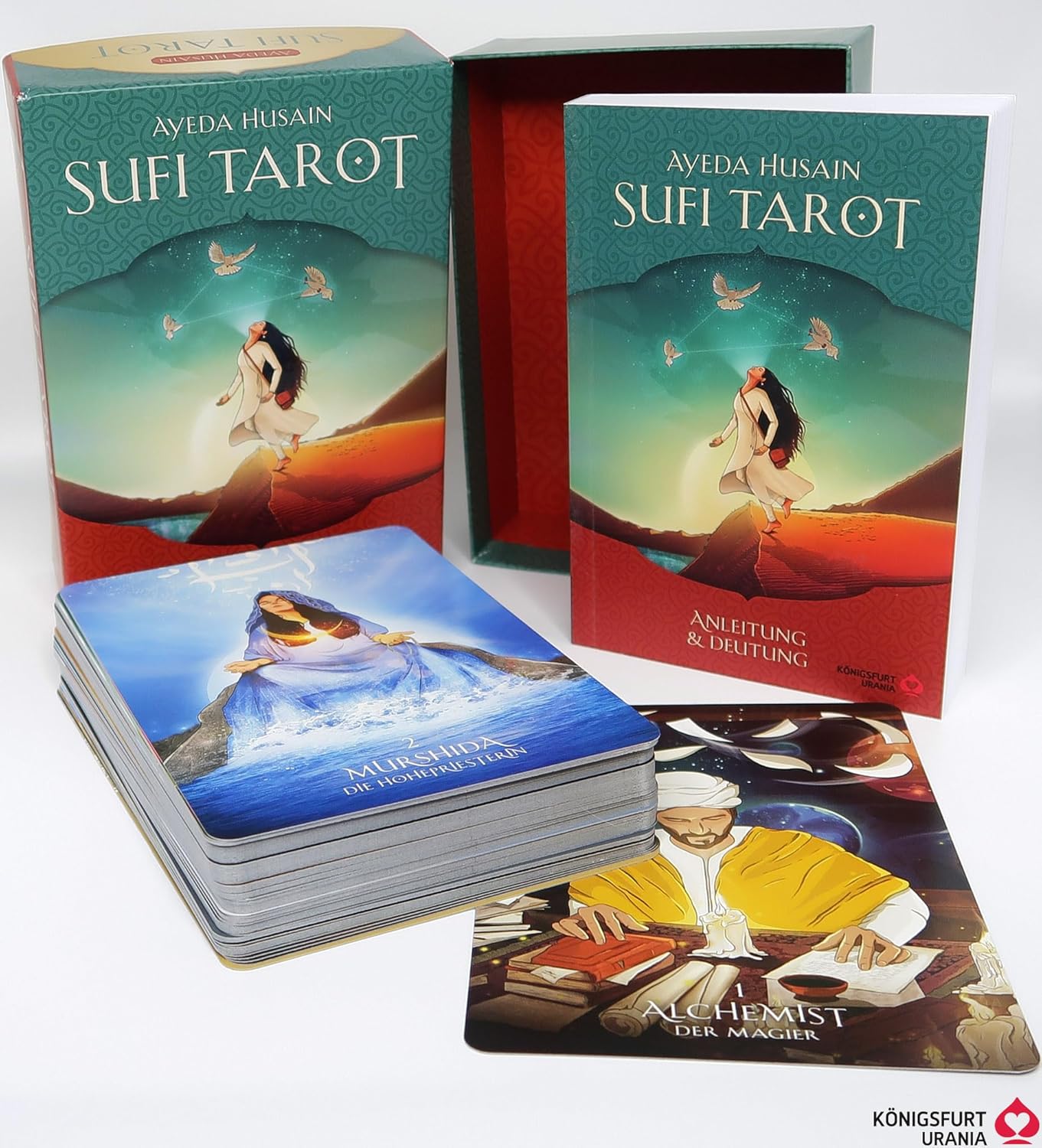 Sufi-Tarot - Der Weg des Herzens, Gebundenes Buch