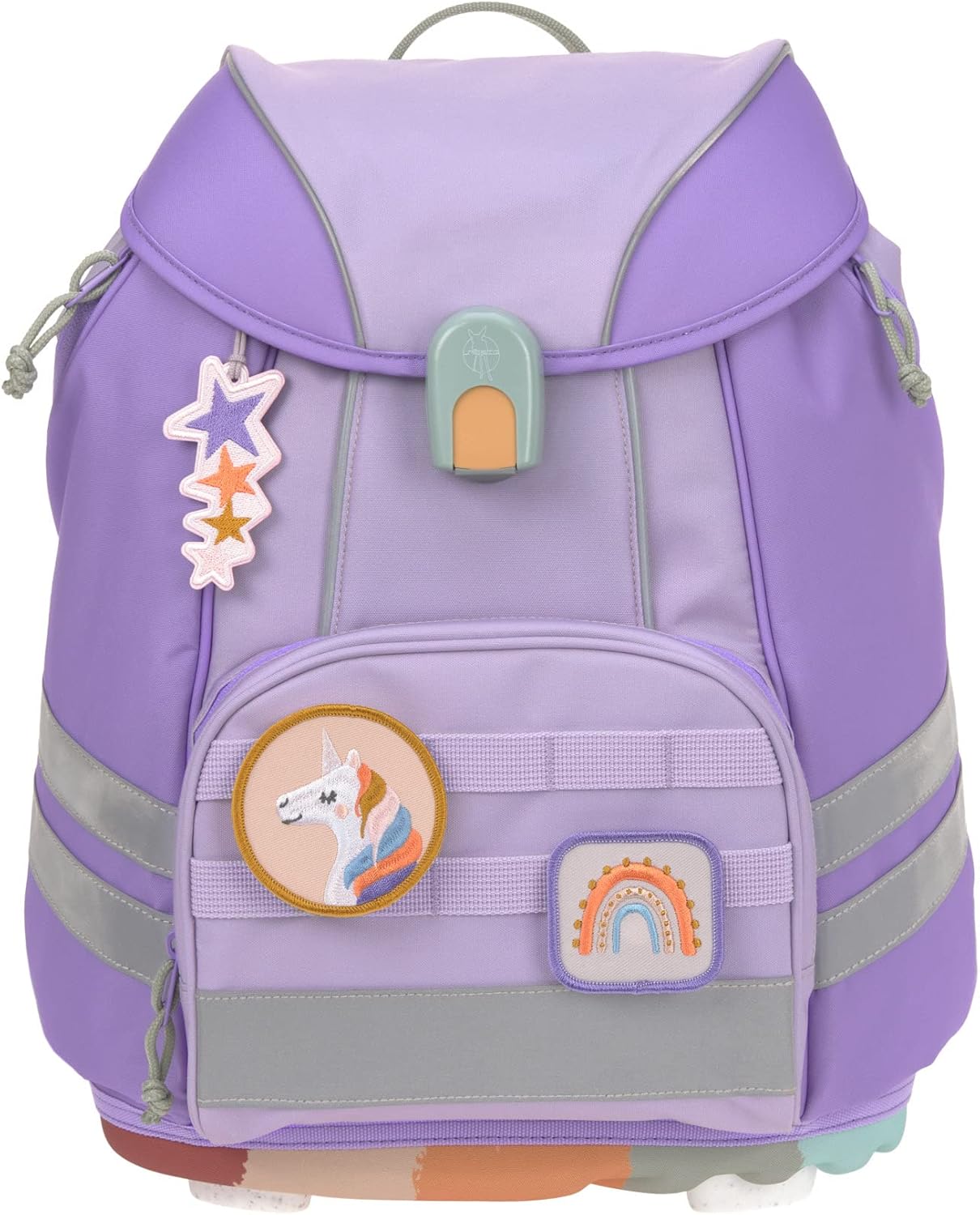 7-teiliges Schulranzen-Set Flexy Unique, Violet