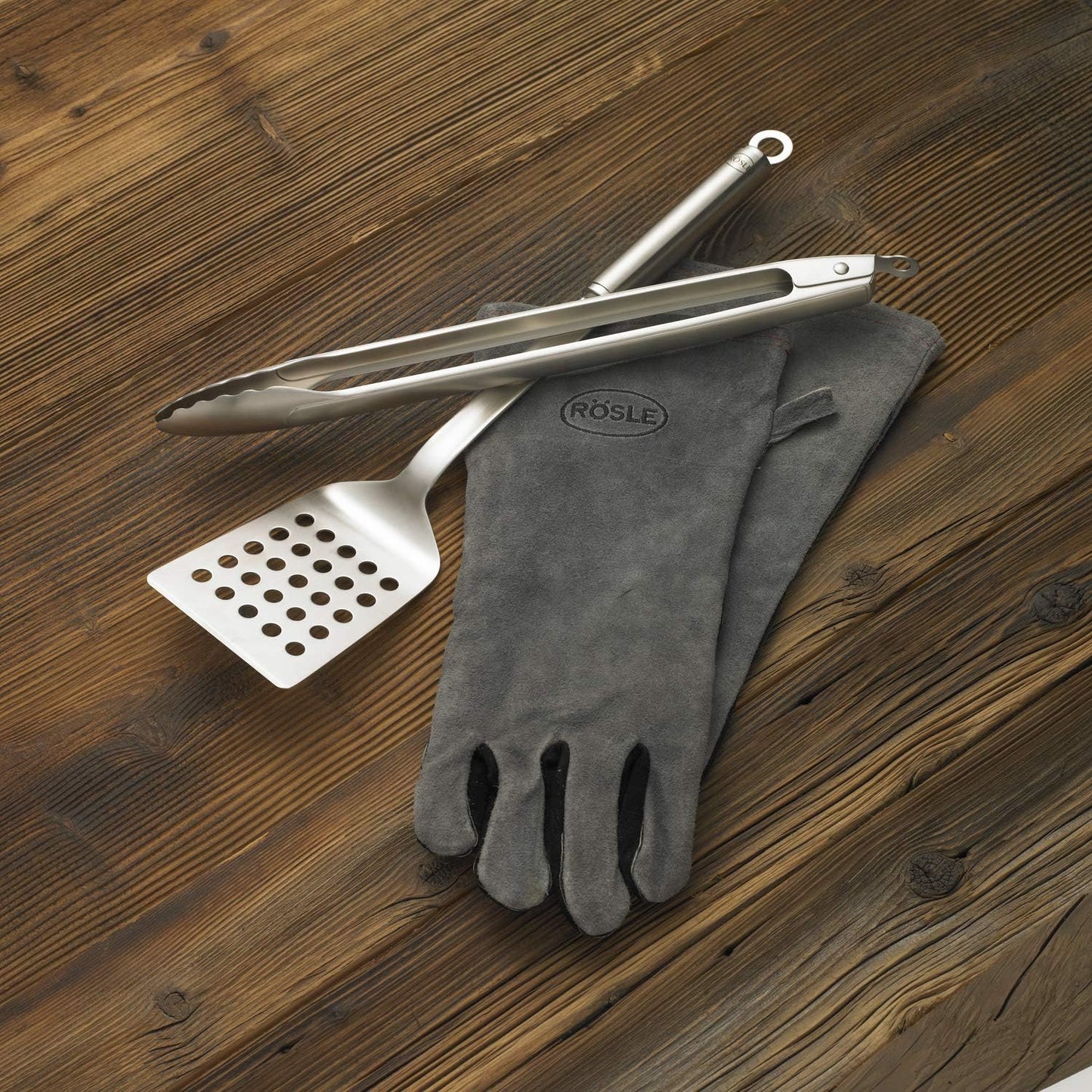 3-teiliges Grillbesteck Set, Starter-Set 3-tlg.