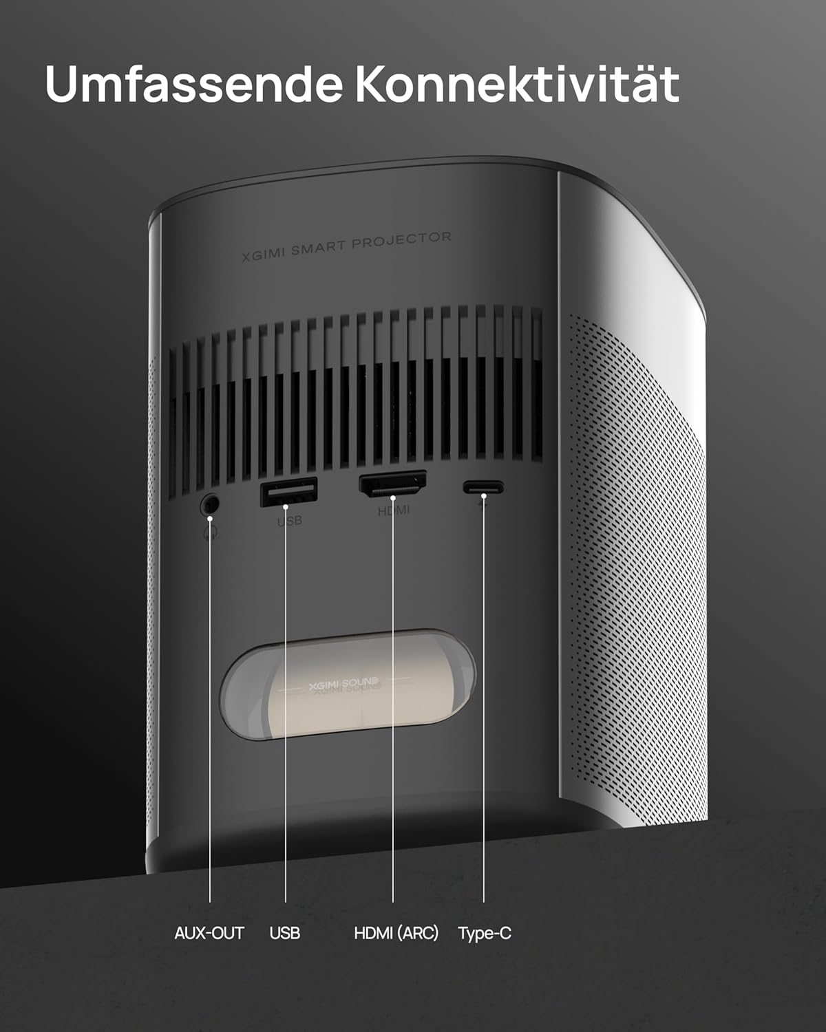 Mini-Projektor MoGo 2 Pro mit Google TV und Netflix, MoGo 2 Pro(New)