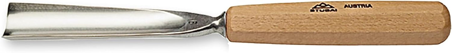 560221 Schnitzeisensatz -Set 21-teilig mit Holzschlegel und Rolltasche, Stubai-560221 Rot