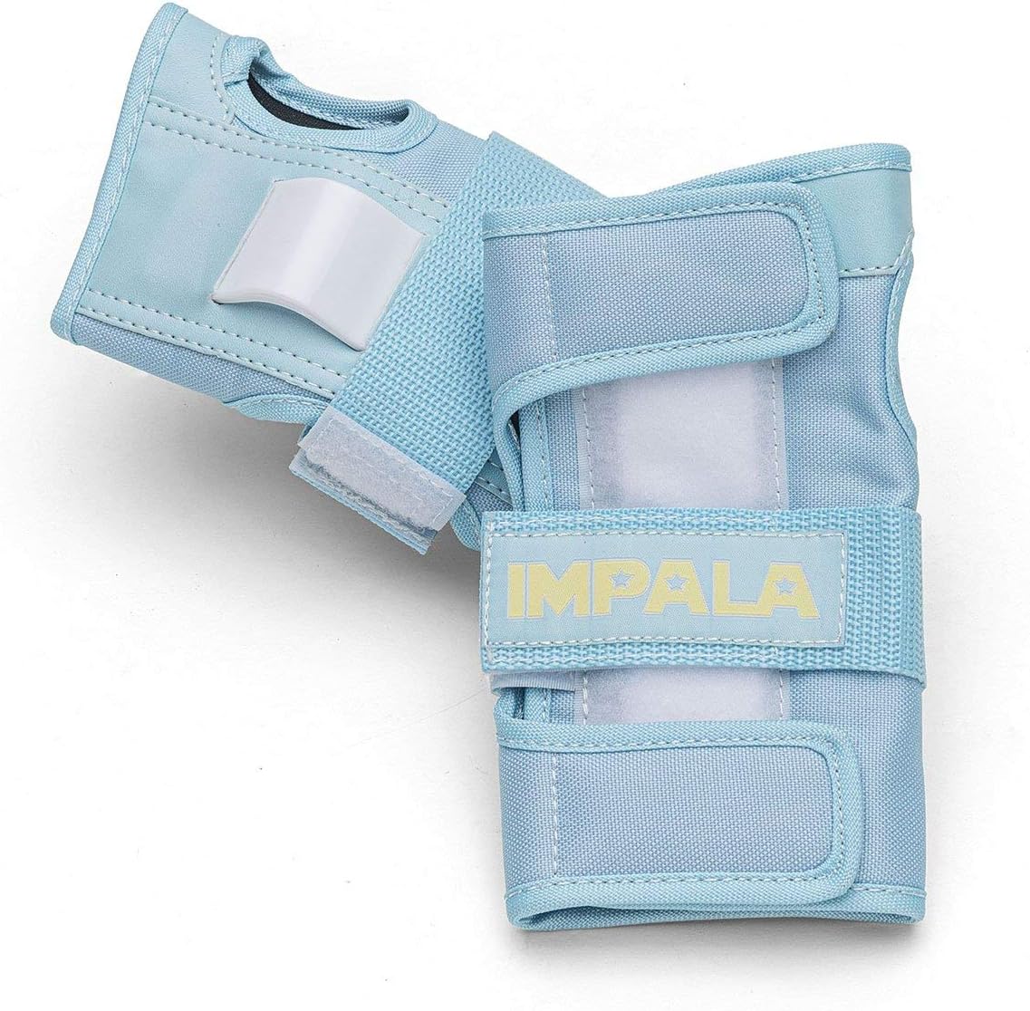 Schutzausrüstung für Rollerskates & Skateboards (Grösse M), M Sky Blue / Yellow
