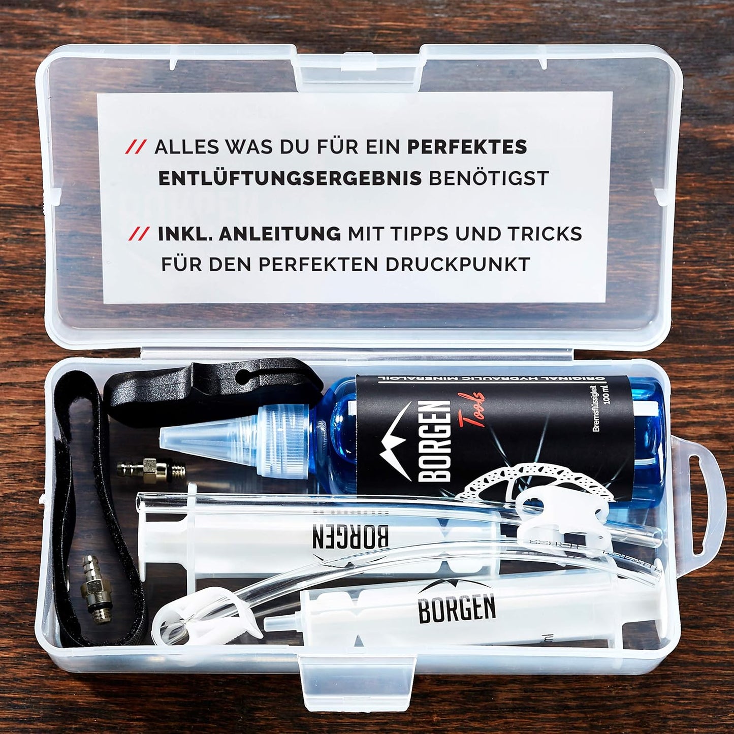 Entlüftungskit für Magura-Bremsen