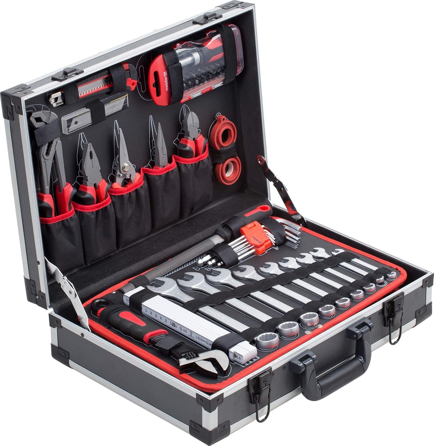 131-teiliges Werkzeugkoffer-Set, 131 Teile