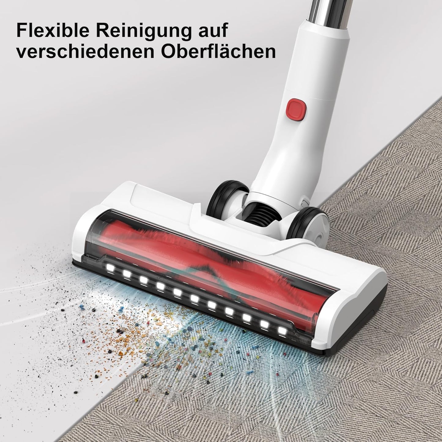 Akkustaubsauger P9-W mit LED-Display, S Vacuum Cleaner Set(S)