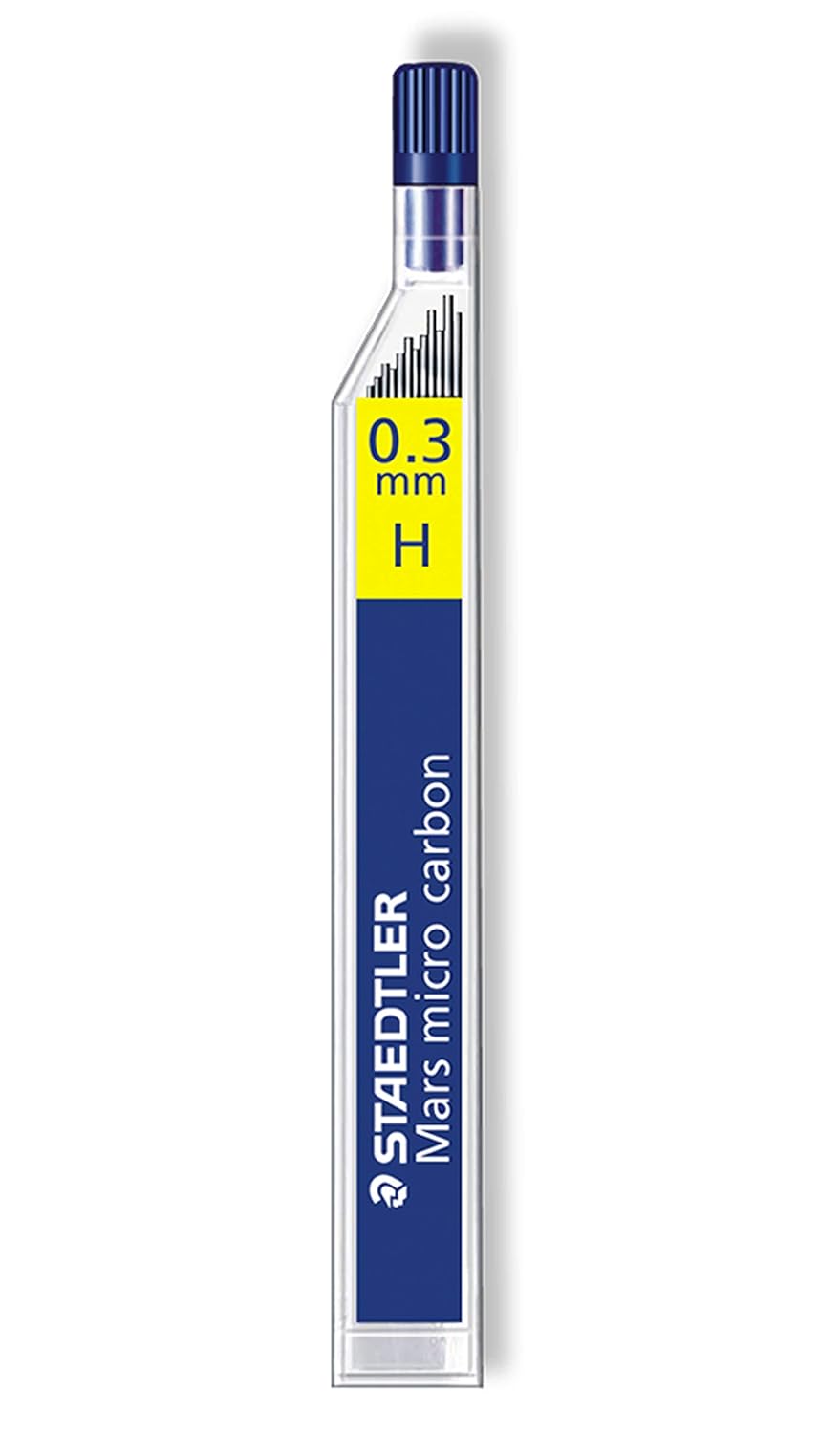 3er-Set Feinminenstift Marsmicro mit 03 H, 05 HB, 07 B Minen, inkl. Minen 03 H│05 HB│07B