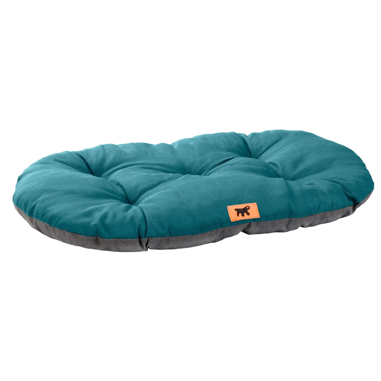 Hundebett Relax, Baumwolle L 100 x B 63 x H 5 cm Turquoise